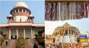 Photo of राम मंदिर चढ़ावा विवाद पहुंचा सुप्रीम कोर्ट, CBI-SIT जांच और FIR की मांग वाली याचिका दायर