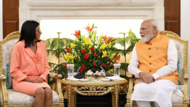 Photo of PM मोदी ने वेनेजुएला की कार्यवाहक राष्ट्रपति डेल्सी रोड्रिगेज से की मुलाकात, ऊर्जा और व्यापार सहयोग पर हुई चर्चा