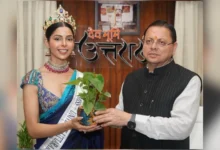 Photo of मिस यूनिवर्स उत्तराखंड बनीं अनुभा वशिष्ठ, सीएम धामी ने किया सम्मानित