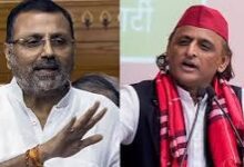 Photo of राम मंदिर चढ़ावा विवाद पर अखिलेश vs निशिकांत दुबे! ’10 मिनट में पोस्ट हटाओ’, BJP सांसद बोले- ‘FIR करिए, कोर्ट में मिलते हैं’