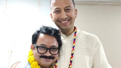 Photo of लखनऊ इस्कॉन मंदिर के अध्यक्ष श्री अपरिमेय दास जी ने ‘आज की खबर’ के चेयरमैन डॉ. चन्द्रसेन वर्मा को जन्मदिन पर दिया आशीर्वाद