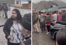 Photo of लद्दाख में सुरक्षा चौकी पर महिला के व्यवहार का वीडियो वायरल, पूर्व सैन्य अधिकारियों ने जताई नाराजगी