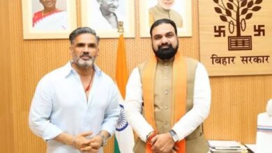 Photo of सुनील शेट्टी ने CM सम्राट चौधरी से की मुलाकात, बिहार में 50-60 दिन होगी फिल्म की शूटिंग, फिल्म हब पर चर्चा