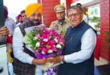 Photo of भगवंत मान ने राज्यपाल से की अपील, जगतार सिंह हवारा को 10 दिन की पैरोल देने का अनुरोध