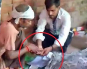 Photo of पिता की मौत के बाद 3 करोड़ की जमीन हड़पने की कोशिश? अंतिम संस्कार से पहले शव का अंगूठा सादे कागज पर लगवाने का वीडियो वायरल