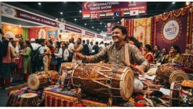 Photo of ट्रेड शो में ढोलक-ढपली की थाप से जेन जी का संदेश