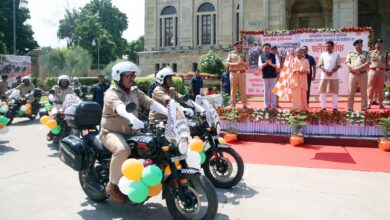 Photo of यूपी पुलिस के बेड़े में शामिल हुए 87 नए इंटरसेप्टर वाहन